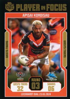 2024 NRL Player In Focus Special Edition #IF03 Apisai Koroisau Front